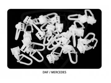 Hooks for curtains Daf, Mercedes (25pcs)