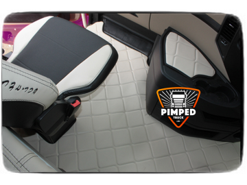 MERCEDES ACTROS MP4/MP5 Eco Leather  Floor mats