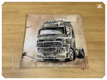 DAF Pillow Cover Beige