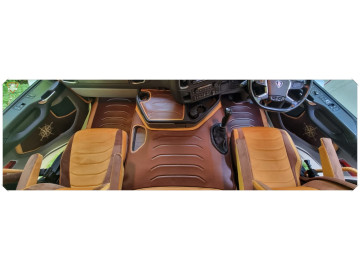 Scania G Series New Gen Eco Leather Floor Mats 