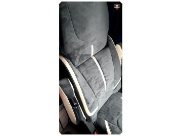 DAF NEW GEN XF/ XG/ XG+ SEAT COVERS Premium Full Alcantara