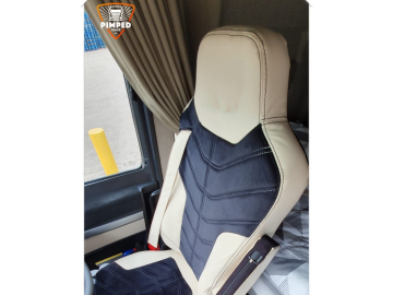 ECO LEATHER / ALCANTRA SEAT COVERS for Man TGX NEW GEN 