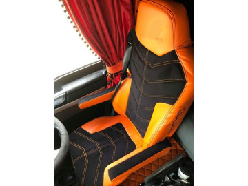 ECO LEATHER / ALCANTRA SEAT COVERS for Man TGX NEW GEN 