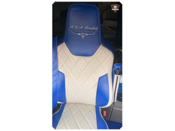 FULL ECO LEATHER SEAT COVERS for Man TGX NEW GEN 