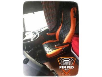 SCANIA S/R/G/P/4-series FULL ECO LEATHER SEAT COVERS