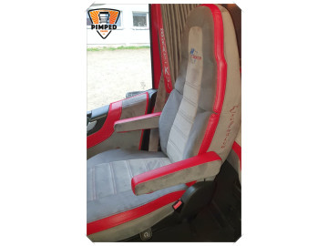VOLVO FH4/ FH5/ FM after 2013 FULL ALCANTARA SEAT COVERS